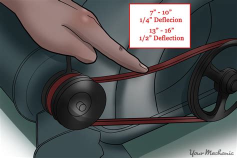 how to check belt tension